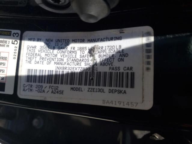 2007 Toyota Corolla CE