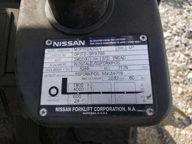 2012 Nissan MCP1F2A20LV Forklift