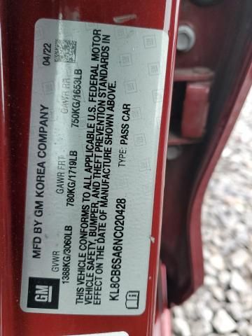 2022 Chevrolet Spark LS