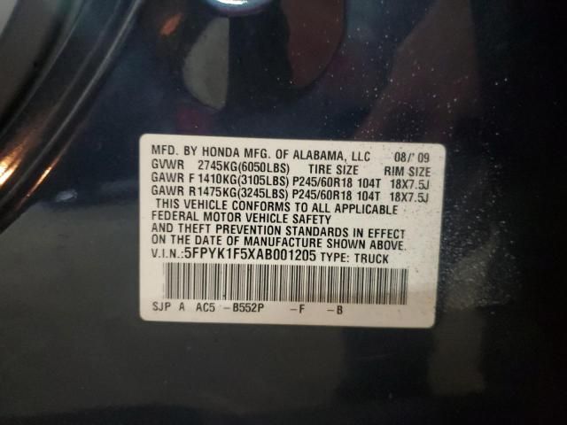 2010 Honda Ridgeline RTL