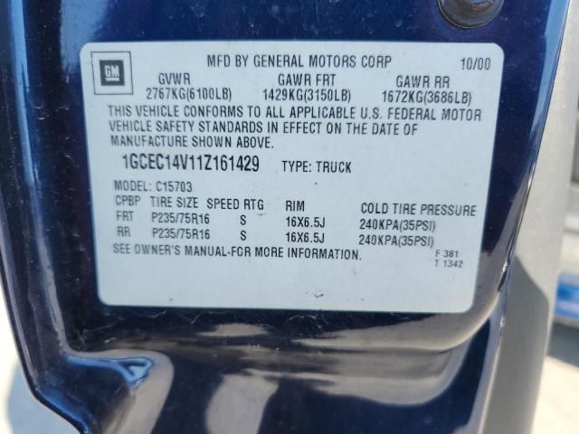 2001 Chevrolet Silverado C1500