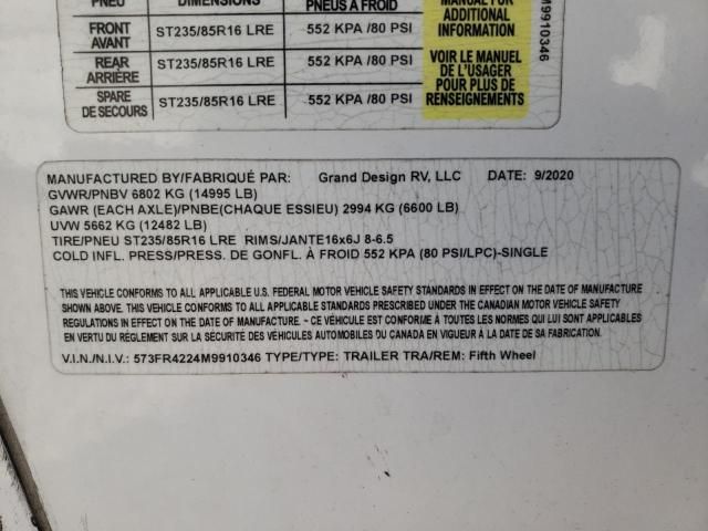 2021 Grand Desi 2021 M-367BHS R