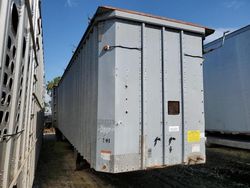 Salvage trucks for sale at Wichita, KS auction: 2007 Wilkens Trailer-Trailers Moving Van Trailer