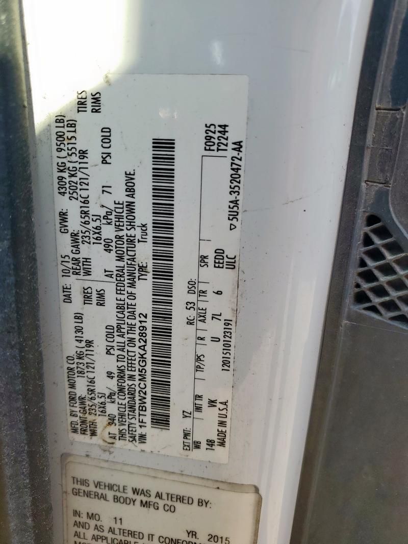 2016 Ford Transit T-350