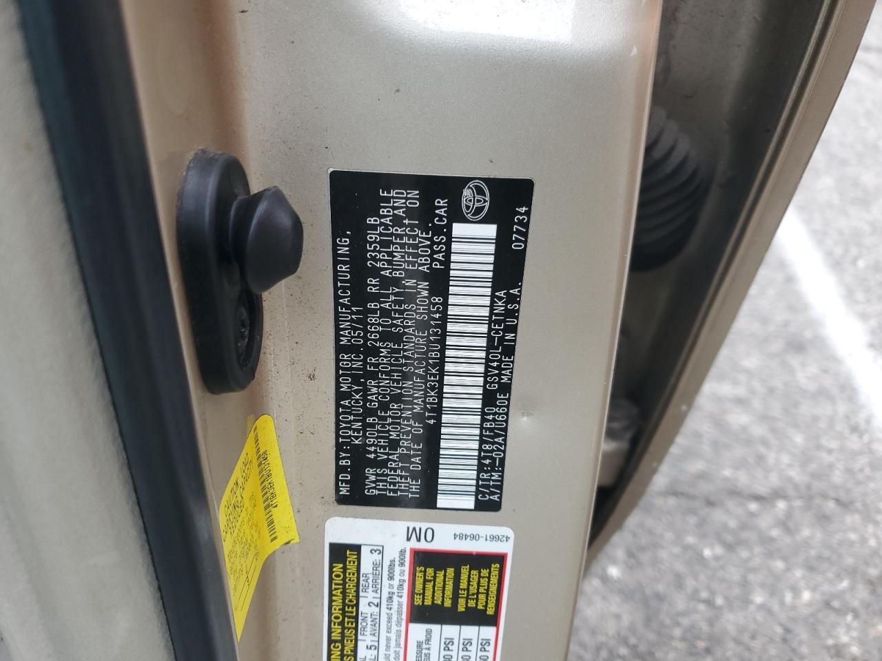 2011 Toyota Camry se