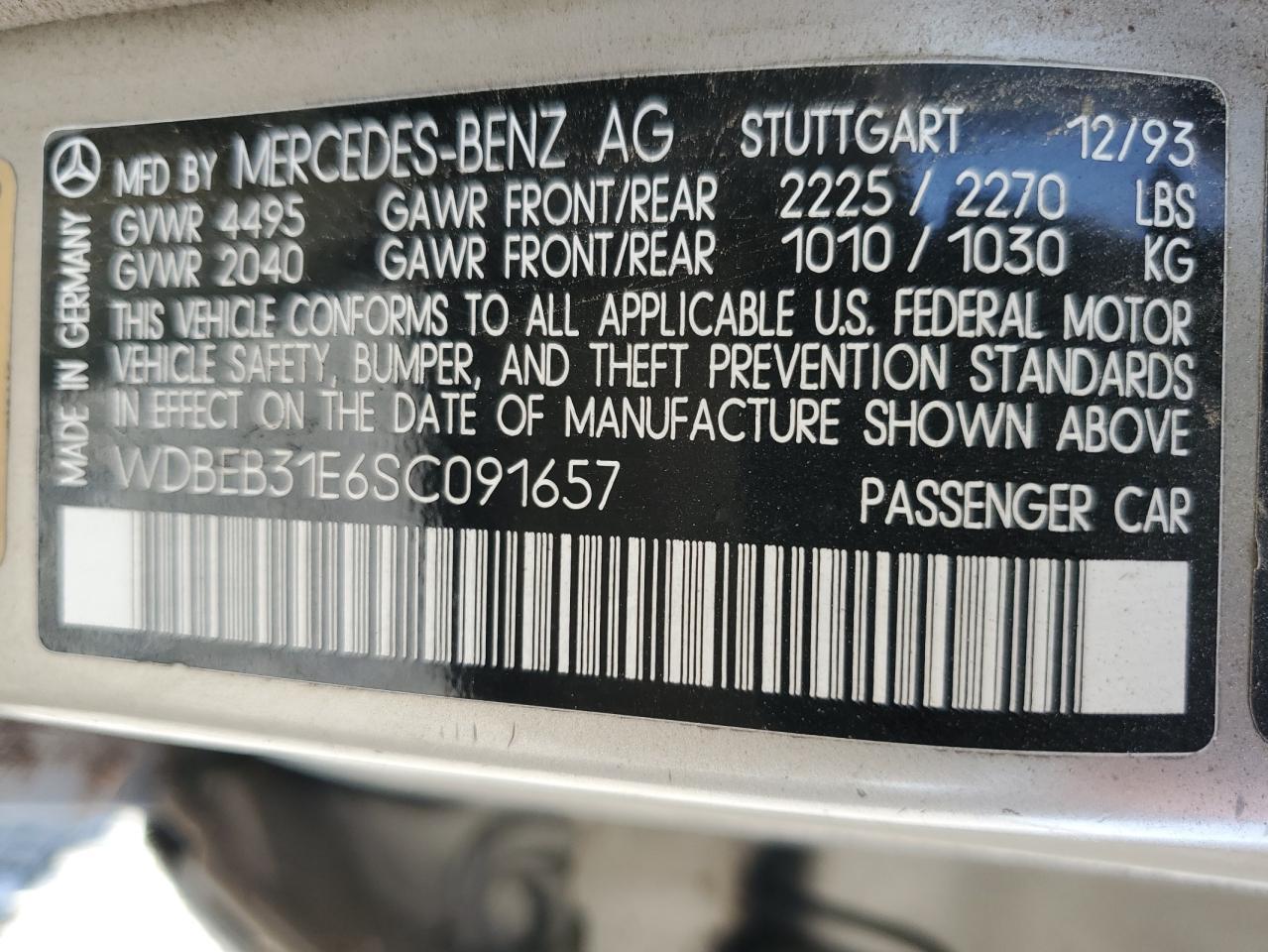 1995 Mercedes-Benz E 300d