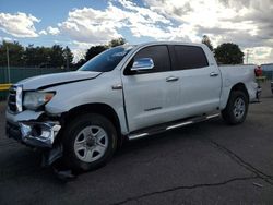 Salvage trucks for sale at Denver, CO auction: 2012 Toyota Tundra Crewmax SR5