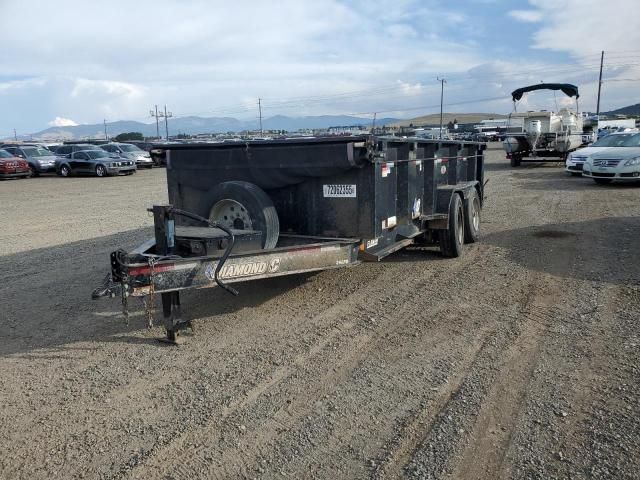 2017 Diamond C Dump Trailer