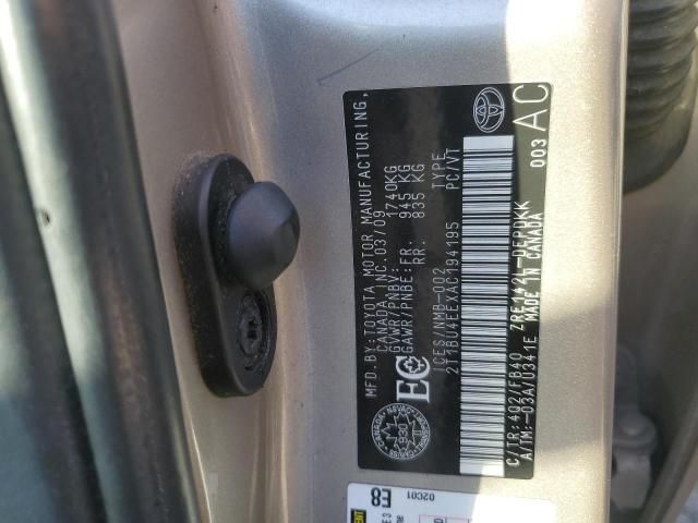 2010 Toyota Corolla Base