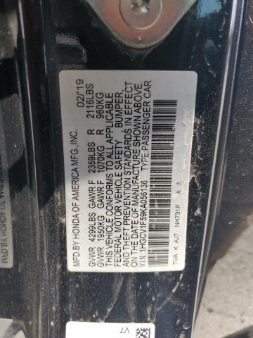 2019 Honda Accord exl