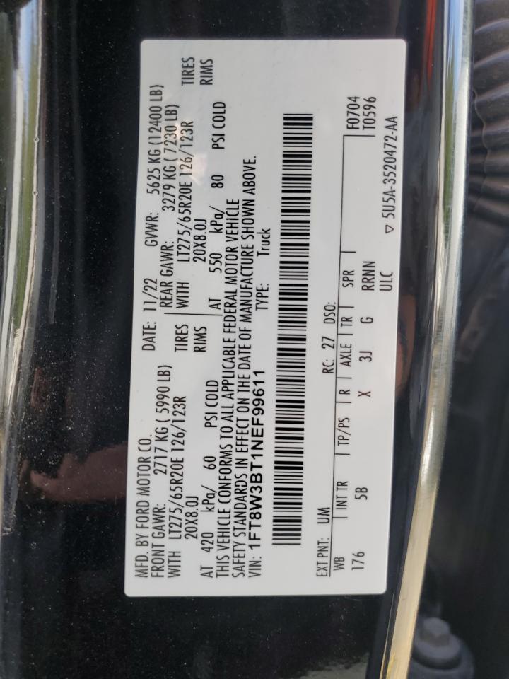 2022 Ford F350 Super Duty