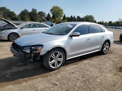 Volkswagen salvage cars for sale: 2015 Volkswagen Passat sel