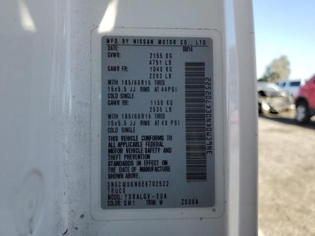 2014 Nissan NV200 2.5S
