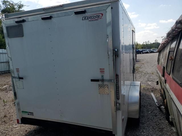 2025 Bravo Gp714ta2 Enclosed Cargo Trailer