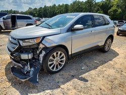 Ford Edge Titanium salvage cars for sale: 2017 Ford Edge Titanium