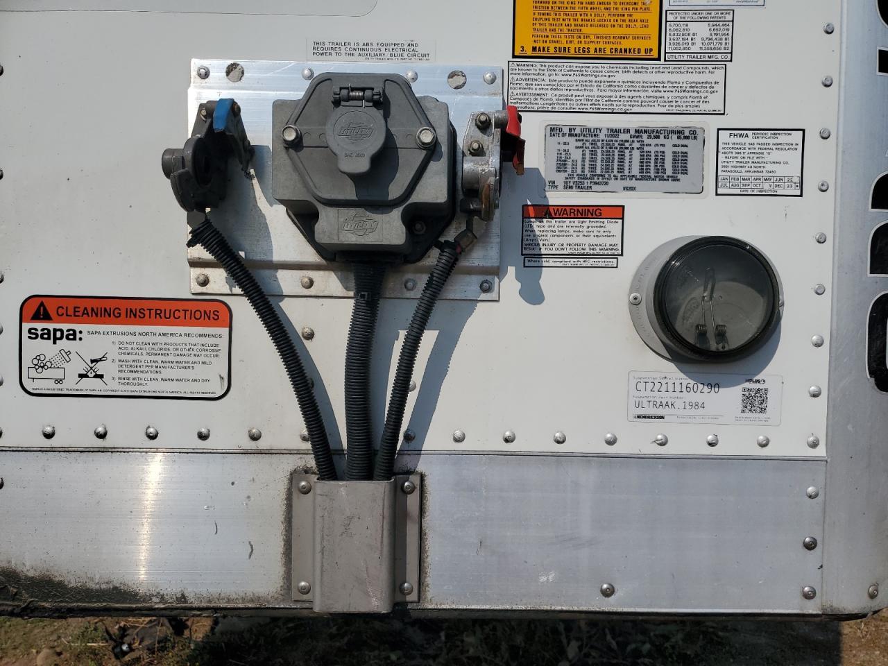 2023 Utility DRY Freight Trailer