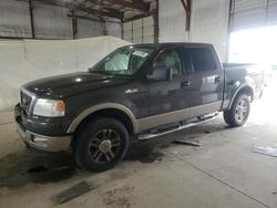 Ford salvage cars for sale: 2005 Ford F150 Supercrew