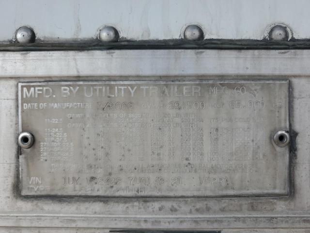 2007 Utility VS2RA Refrigerated Van Trailer