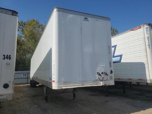 2015 Hyundai Translead VI2530152-AJS DRY Van Trailer