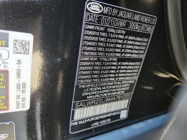 2021 Land Rover Range Rover Sport HSE Silver Edition