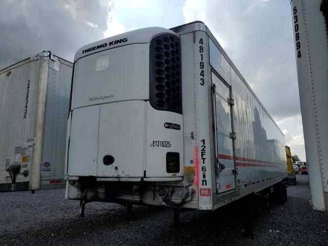 2013 Utility VS2RA Refrigerated Van Trailer