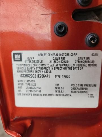 2001 Chevrolet Silverado K2500 Heavy Duty