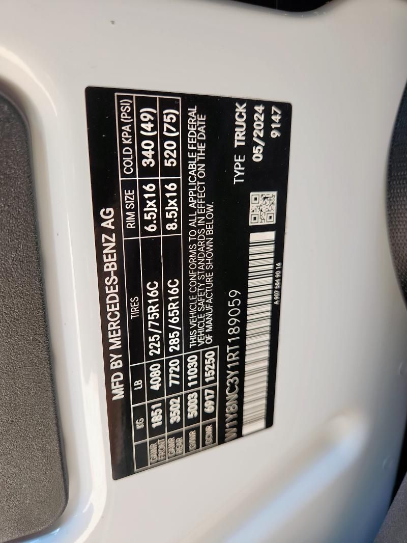 2024 Mercedes-Benz Sprinter 3500