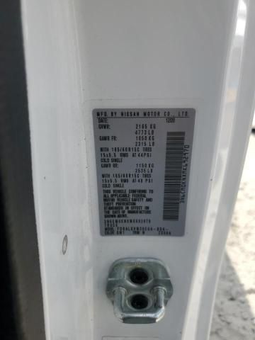 2021 Nissan NV200 2.5S