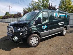 Salvage trucks for sale at New Britain, CT auction: 2018 Ford Transit T-250