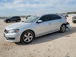 Volkswagen salvage cars for sale: 2013 Volkswagen Passat SE