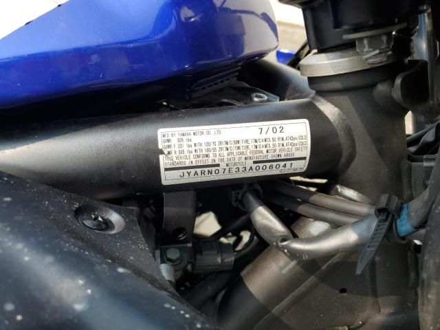 2003 Yamaha FZS10
