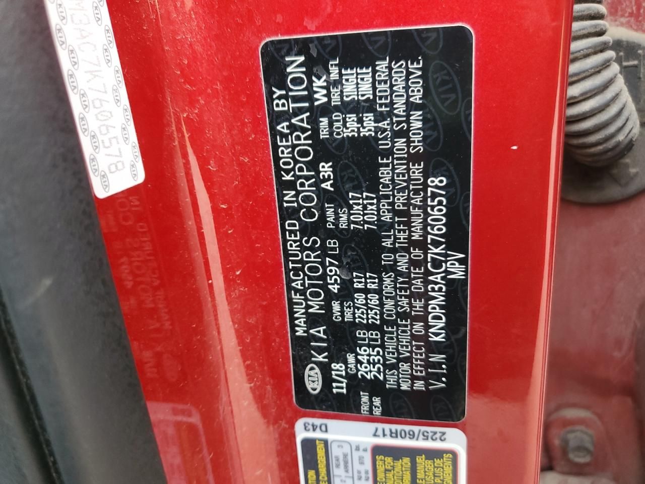 2019 KIA Sportage lx