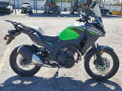 Salvage motorcycles for sale at Las Vegas, NV auction: 2025 Kawasaki Versy X 3000