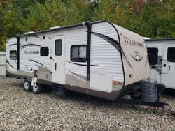 Salvage trucks for sale at West Warren, MA auction: 2013 Wildwood 2013 Foresriver Wildwood