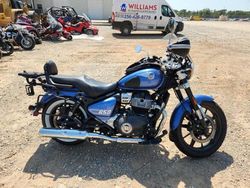 Salvage motorcycles for sale at Tanner, AL auction: 2024 Royal Enfield Motors Super Meteor 650