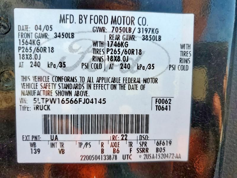 2006 Lincoln Mark LT