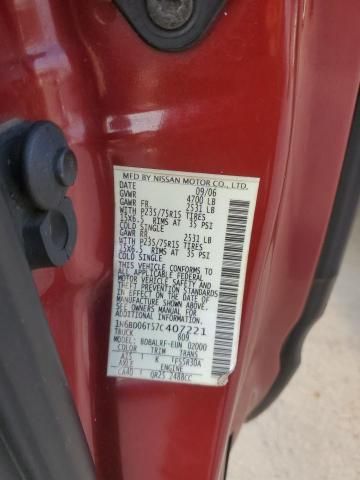 2007 Nissan Frontier King Cab XE