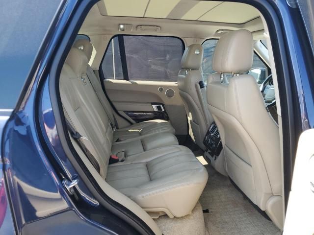 2016 Land Rover Range Rover HSE