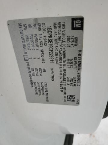 2012 Chevrolet Silverado K1500 LT