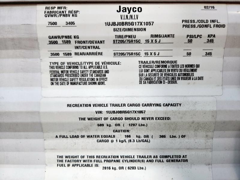 2016 Jayflight Slx By Jay 284BHS