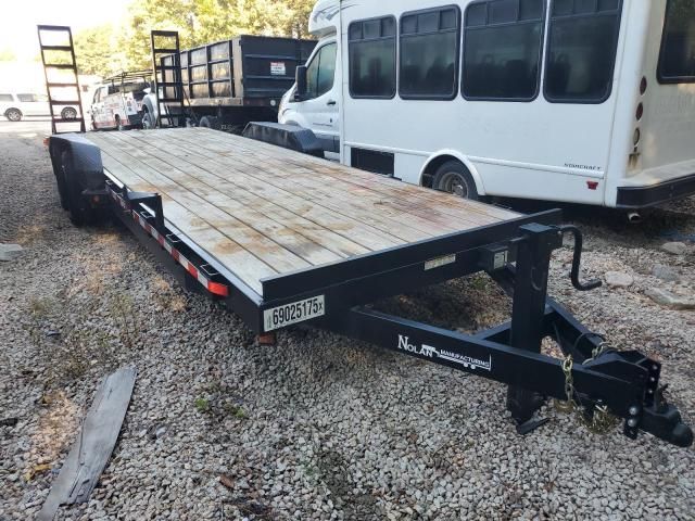 2025 Nolan 7X24 Trail Flat OR Drop Deck Trailer Flatbed Trail
