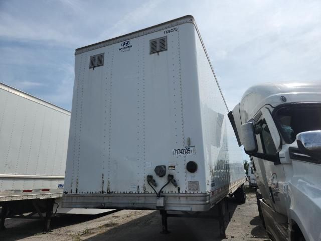 2017 Hyundai Translead VI1480152-AJS DRY Van Trailer