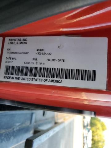 2018 International 4000 4300