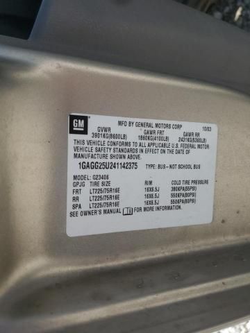 2004 Chevrolet Express G2500