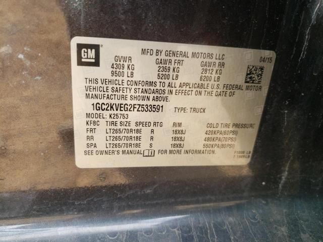 2015 Chev Rolet Silverado K2500 Heavy Duty LT