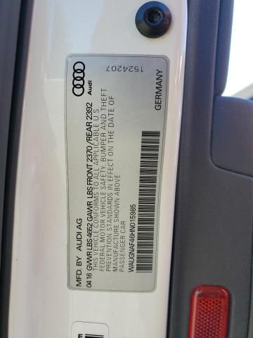 2017 Audi A4 Premium