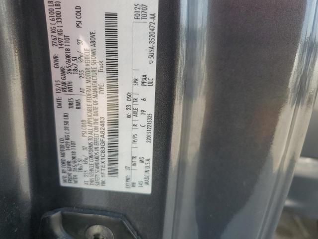 2016 Ford F150 Super Cab