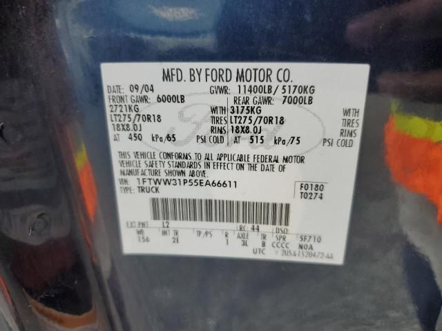 2005 Ford Super Duty F-350 W/S