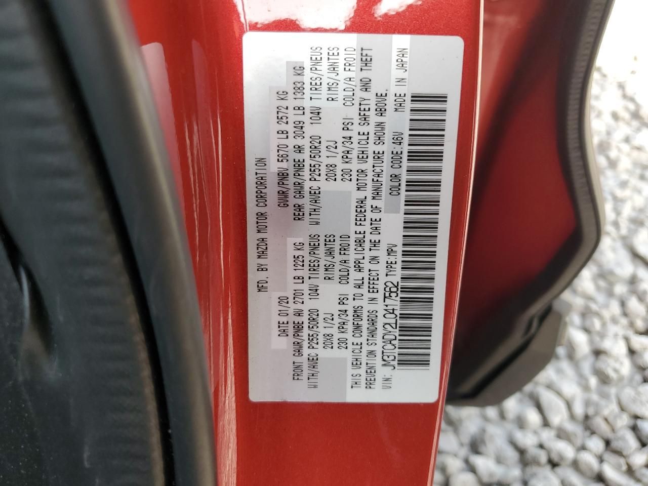 2020 Mazda Cx-9 Grand Touring