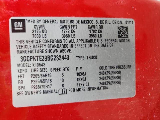 2011 Chevrolet Silverado K1500 LTZ